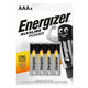Energizer® AAA Cell Alkaline Power Batteries (Pack 4)