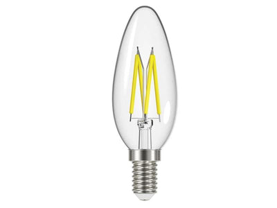 Energizer® LED SES (E14) Candle Filament Non-Dimmable Bulb, Warm White 250 lm 2.3W – – Now available at MTN Shop UK.