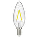Energizer® LED SES (E14) Candle Filament Non-Dimmable Bulb, Warm White 470 lm 4W