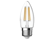 Energizer® LED ES (E27) Candle Filament Non-Dimmable Bulb, Warm White 470 lm 4W – – Now available at MTN Shop UK. - imagen 2