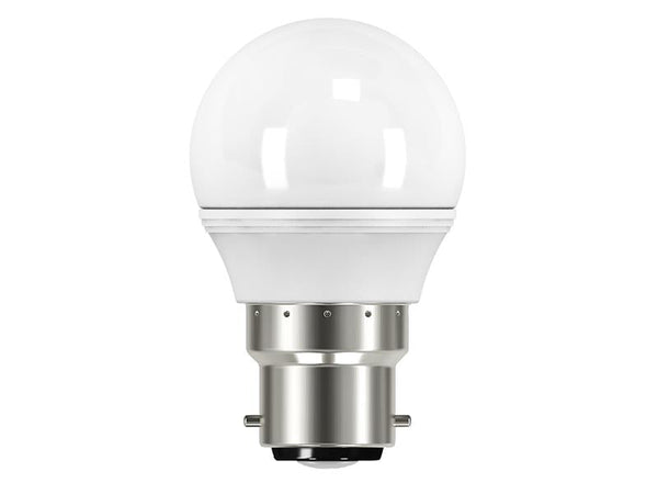 Energizer® LED BC (B22) Opal Golf Non-Dimmable Bulb, Warm White 470 lm 5.2W – – Now available at MTN Shop UK.