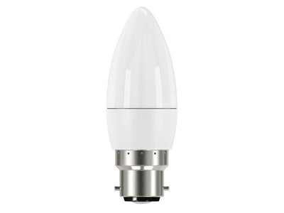 Energizer® LED BC (B22) Opal Candle Non-Dimmable Bulb, Warm White 470 lm 5.2W – – Now available at MTN Shop UK.