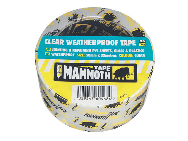 Everbuild Weatherproof Tape 50mm x 10m Clear – – Now available at MTN Shop UK.