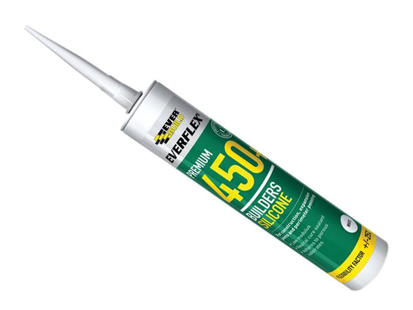 Everbuild Everflex® 450 Builder's Silicone Sealant Clear 300ml – – Now available at MTN Shop UK.