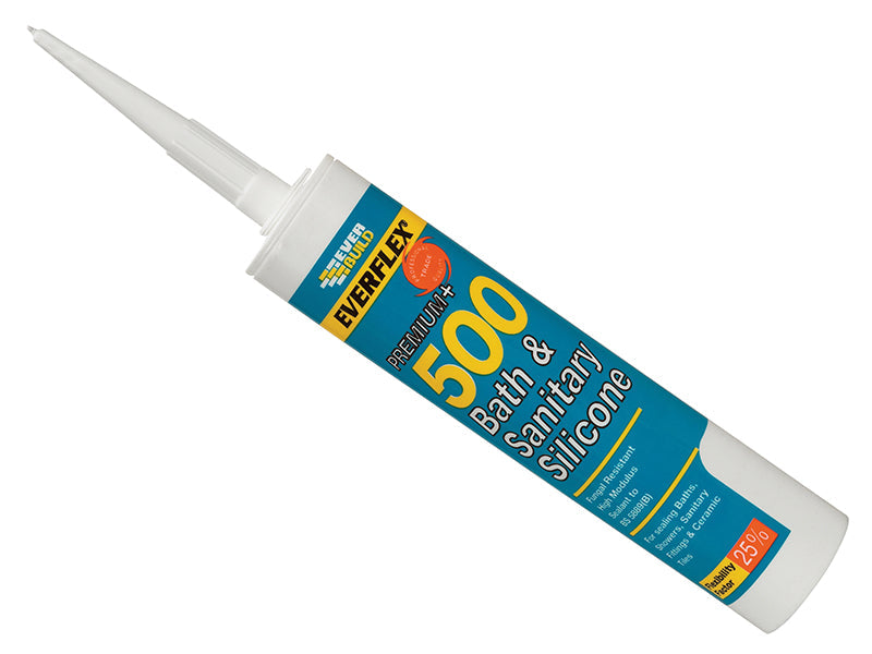 Everbuild 500 Bath & Sanitary Silicone Sealant Manhattan Grey 290ml – – Now available at MTN Shop UK. - imagen 2