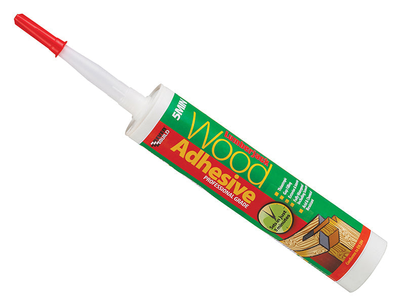 Everbuild Lumberjack 5min Polyurethane Wood Adhesive Gel 310ml – – Now available at MTN Shop UK. - imagen 2