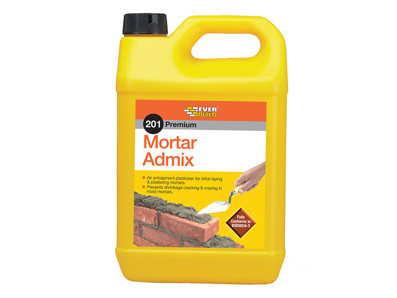 Everbuild 201 Mortar Admix 5 litre – – Now available at MTN Shop UK. - imagen 2