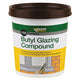 Everbuild  102 Butyl Glazing Compound Brown 2kg