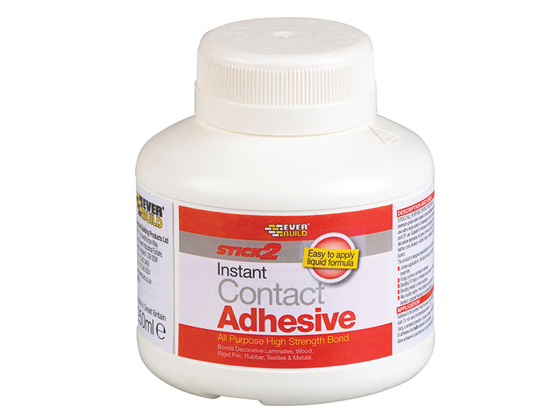 Everbuild STICK2® All-Purpose Contact Adhesive 250ml – – Now available at MTN Shop UK. - imagen 2