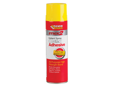Everbuild  Stick 2 Spray Contact Adhesive 500ml – second image
