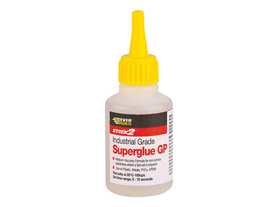 Everbuild Industrial Superglue General Purpose 50g – – Now available at MTN Shop UK.