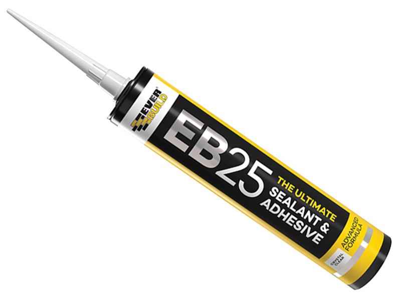 Everbuild EB25 Hybrid Sealant Adhesive Clear 300ml – – Now available at MTN Shop UK. - imagen 2