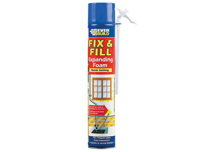 Everbuild  Fix & Fill Expanding Foam Filler 750ml – second image