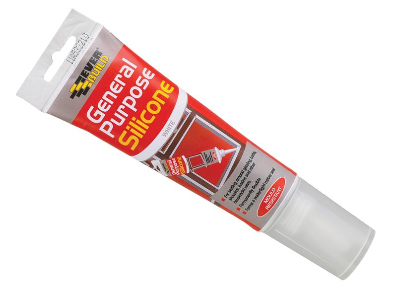 Everbuild General Purpose Easi Squeeze Silicone Sealant Clear 80ml – – Now available at MTN Shop UK. - imagen 2