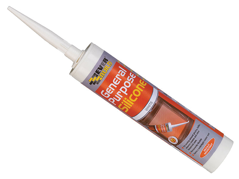 Everbuild General Purpose Silicone Clear 280ml – – Now available at MTN Shop UK. - imagen 2