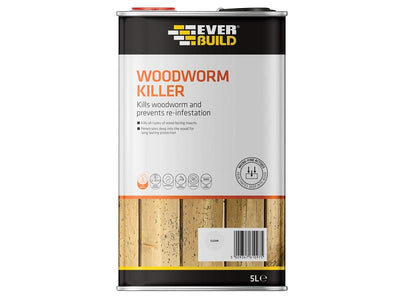 Everbuild Woodworm Killer 5 litre – – Now available at MTN Shop UK.