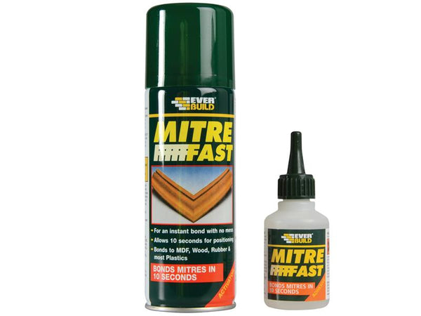Everbuild Mitre Fast Bonding Kit Industrial – – Now available at MTN Shop UK.