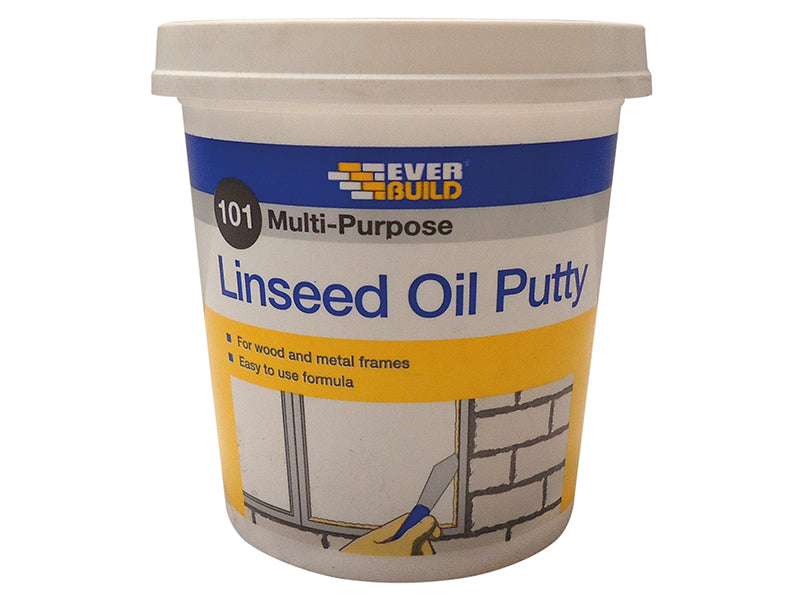 Everbuild 101 MultiPurpose Linseed Oil Putty Natural 1kg MTN Shop UK