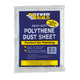 Everbuild  Polythene Dust Sheet 3.6 x 2.7m