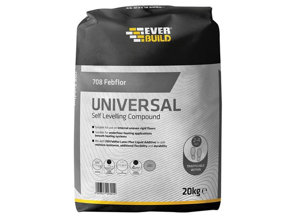 Everbuild 708 Self Level Compound 20kg – – Now available at MTN Shop UK.