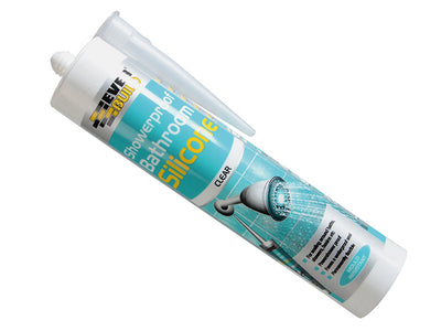 Everbuild Showerproof Bathroom Silicone Translucent 280ml – – Now available at MTN Shop UK.