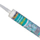 Everbuild  Showerproof Bathroom Silicone White 280ml