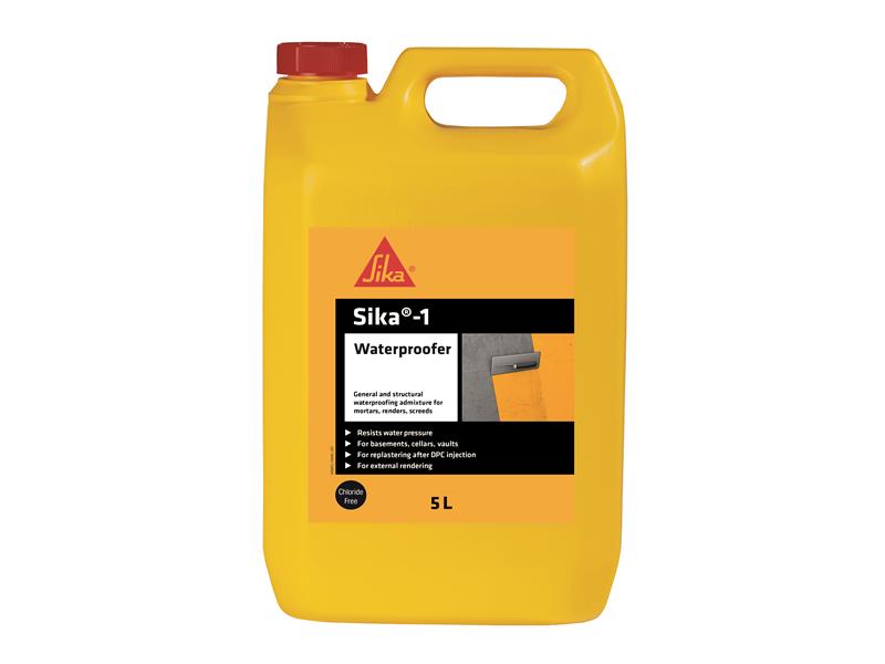 Everbuild Sika-1 Waterproofer 5 litre – – Now available at MTN Shop UK. - imagen 2