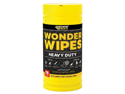 Everbuild Heavy-Duty Wonder Wipes (Tub 75) – – Now available at MTN Shop UK.