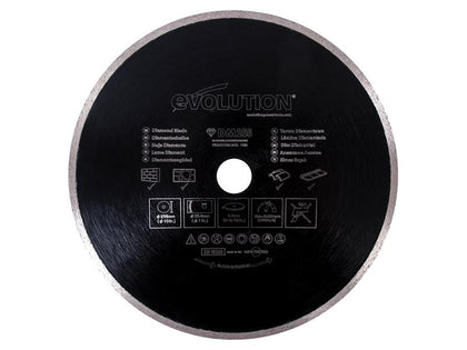 Evolution RAGE® Diamond Blade, Continuous Rim 255 x 25.4mm – – Now available at MTN Shop UK.