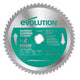 Evolution  Aluminium Cutting Circular Saw Blade 185 x 20mm x 60T