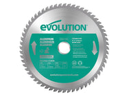 Evolution Aluminium Cutting Mitre Saw Blade 210 x 25.4mm x 60T – – Now available at MTN Shop UK.