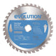 Evolution  Thin Steel Cutting Circular Saw Blade 180 x 20mm x 68T