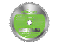 Evolution FURY® Multi-Purpose TCT Circular Saw Blade 210 x 25.4mm x 20T – – Now available at MTN Shop UK.