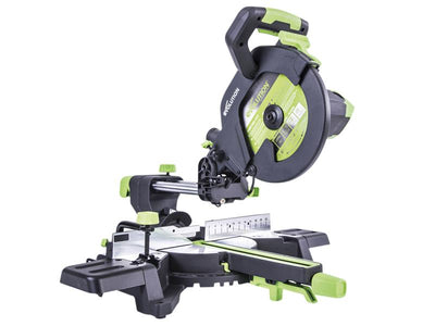 Evolution F255SMS TCT Multi-Material Sliding Mitre Saw 255mm 1600W 240V – – Now available at MTN Shop UK.