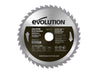 Evolution Fine Wood Mitre/Table Saw Blade 210 x 25.4mm x 40T – – Now available at MTN Shop UK.