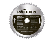 Evolution Fine Wood Mitre/Table Saw Blade 255 x 25.4mm x 60T – – Now available at MTN Shop UK.