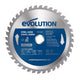 Evolution  Mild Steel Cutting Mitre Saw Blade 185 x 20mm x 40T