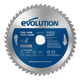 Evolution  Mild Steel Cutting Mitre Saw Blade 210 x 25.4mm x 50T