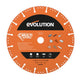 Evolution  Multi-Material Diamond Demolition Disc Cutter Blade 255 x 22.2mm