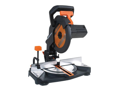 Evolution R210CMS Multi-Purpose Compound Mitre Saw 1200W 110V – – Now available at MTN Shop UK.
