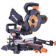 Evolution  R210SMS+ Pro Multi-Material Sliding Mitre Saw 210mm 1500W 240V