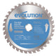 Evolution  Thin Steel Cutting Circular Saw Blade 180 x 20mm x 36T