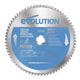 Evolution  Thin Steel Cutting Mitre Saw Blade 255 x 25.4mm x 70T
