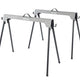 Evolution  Metal Folding Sawhorse Stand (Twin Pack)