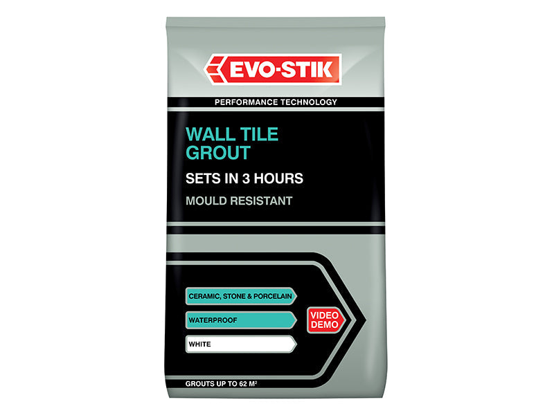 EVO-STIK Wall Tile Grout Mould Resistant White 500g – – Now available at MTN Shop UK. - imagen 2