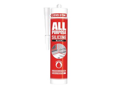 EVO-STIK 112872 All Purpose Flex Silicone Sealant Black C20 – – Now available at MTN Shop UK.