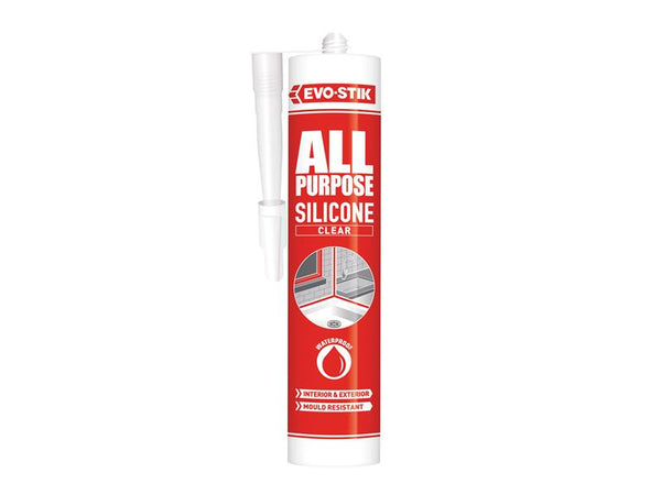 EVO-STIK 112896 All Purpose Flex Silicone Sealant Clear C20 – – Now available at MTN Shop UK.