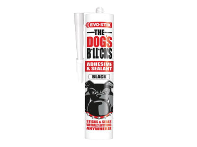 EVO-STIK The Dog's B*ll*cks Multipurpose Adhesive & Sealant Black 290ml – – Now available at MTN Shop UK.