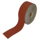 Faithfull Aluminium Oxide Sanding Paper Roll Red Heavy-Duty 115mm x 50m 40G