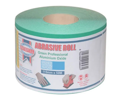Aluminium Oxide Sanding Paper Roll Green